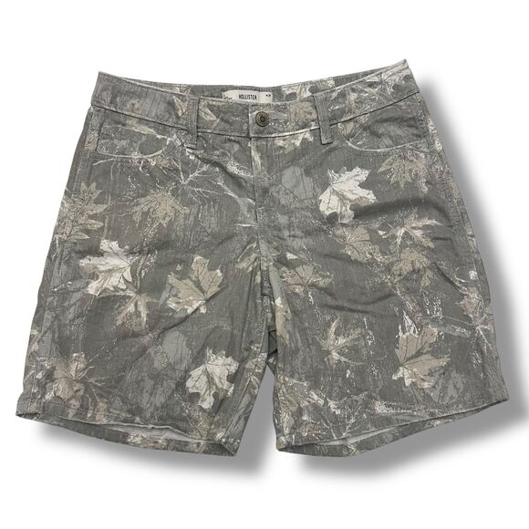 Hollister Jean Shorts Women’s 8 W 29 Camo - Picture 1 of 7